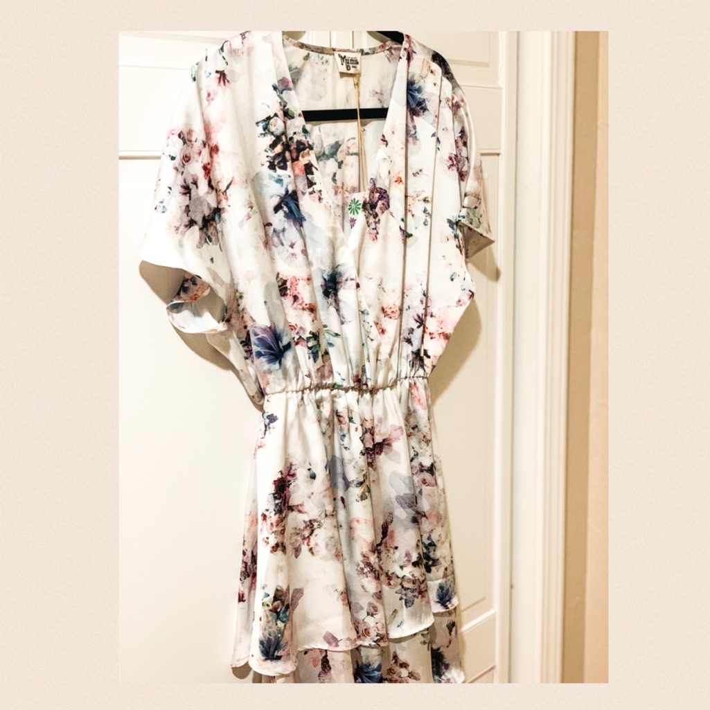 Show Me Your Mumu Floral Tiered Dress Nwt